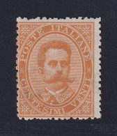 ITALIEN 39 ** König Umberto 20 Cmi. POSTFRISCH, SELTEN, Geprüft 700,-€ + - Ongebruikt