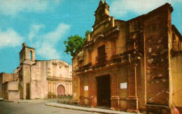 CPM - SANTO DOMINGO - Biblioteca Eugenio Ma. De Hostos Y Convento De Los Dominicos... Edition Empresas Unidas - Dominikanische Rep.