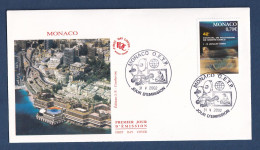 Monaco - FDC - Premier Jour - YT N° 2351 - 42 ème Festival De Télévision De Monte Carlos - 2002 - FDC