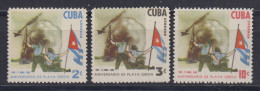 Kuba MiNr. 760-762 Invasion In Der Schweinebucht Revolution Geschichte Politik **/MNH 1962 - Ungebraucht