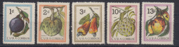 Kuba MiNr. 859-863 Pflanzen Flora Früchte Mango Cashew **/MNH 1963 - Ungebraucht