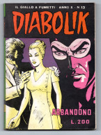Diabolik  Astorina 1971) Anno X°  N. 13 - Diabolik