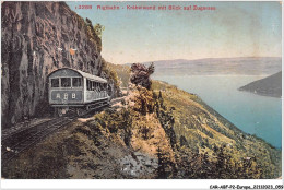 CAR-ABFP2-0175-SUISSE - RIGIBAHN - Krabelwand Mit Blick Auf Zugersee - Sonstige & Ohne Zuordnung