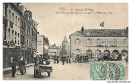 CAR-ACRP12-0728-76 - SAINT-VALERY - La Place Du Marché - La Chapelle Et L'hotel De Ville - Saint Valery En Caux