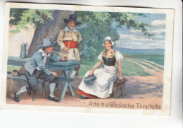 Kaufmannsbild  Hoyer Raucher Die Alte Holländische Tonpfeife      #4 Von 1930 - Sonstige & Ohne Zuordnung