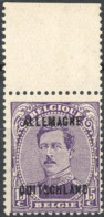 Delcampe - [** SUP] OC43A, 15c Violet, Type I. Bdf - Fraîcheur Postale - Cote: 130€ - OC38/54 Belgische Besetzung In Deutschland