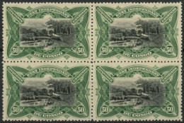 [** SUP] N° 24, 50c Vert En Bloc De 4. Luxe - Cote: 36€ - Unused Stamps