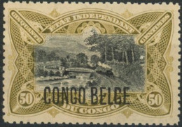 [** SUP] N° 45, 50c Olive - Fraîcheur Postale - Cote: 27€ - Unused Stamps