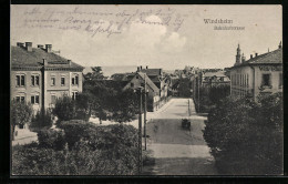 AK Windsheim, Bahnhofstrasse Mit Kreuzung Aus Der Vogelschau - Bad Windsheim