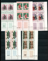 CG18  Mauritanie N° 154C + 154D + 154E à 154G + PA 20C + PA  20D + PA  20F ** En Coins Datés. A Saisir !!! - Mauritania (1960-...)