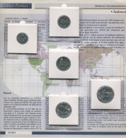 INDONESIA 1991-2004 Coin SET 25. 50. 100 . 200. 500 RUPIAH UNC #SET1150.5.U.A - Indonesia