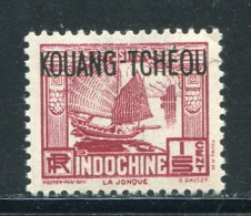 KOUANG-TCHEOU- Y&T N°98- Neuf Avec Charnière * - Unused Stamps