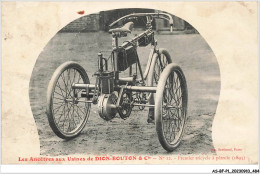 AS#BFP1-0243 - AUTOMOBILE - Les Ancêtres Aux Usines De Dion-Bouton - Premier Tricycle à Pétrole - Buses & Coaches