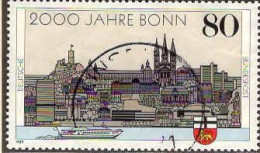 RFA Poste Obl Yv:1234 Mi:1402 Bonn (Beau Cachet Rond) - Kirchen U. Kathedralen