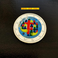 PORTUGAL 2023 - JOURNEE MONDIALE DE LA JEUNESSE - 2 EUROS COMMEMORATIVE - COULEUR - FARBE- COLORISE - Portugal