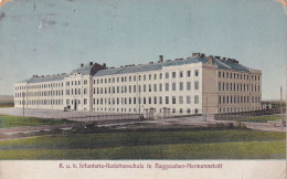 ROMANIA HUNGARY – NAGYSZEBEN HERMANNSTADT SIBIU – K.U.K. INFANTRY CADET SCHOOL MILITÄR KADETTENSCHULE – WW1 CENSORED - Romania