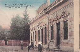 ROMANIA – HUNEDOARA – BAILE VATA DE JOS ALVÁCZA GYÓGYFÜRDŐ – SPA ENTRANCE TO THE PARK - Romania