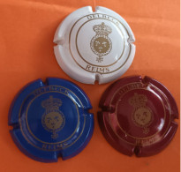 Capsule De Champagne Lot De 3 Delbeck à Reims  En TBE  N° 12 + 14 + 15   Cote 15 € - Collections