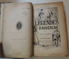 L. SOUBRIER - Légendes D'Auvergne.. Illustrations De J. Maurel.‎  1893 - 1801-1900