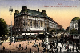 CPA Berlin Tiergarten, Potsdamer Platz, Königsgrätzer Straße, Straßenbahn - Altri & Non Classificati