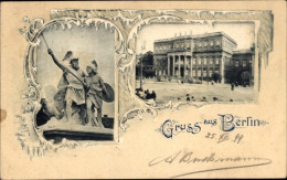 CPA Berlin Mitte, Statue, Gebäude - Altri & Non Classificati