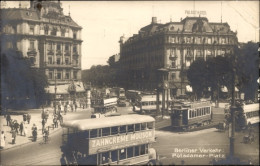 CPA Berlin Tiergarten, Potsdamer Platz, Palast Hotel, Verkehr, Bus, Reklame Zahncreme Mouson - Altri & Non Classificati
