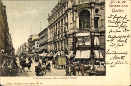 CPA Berlin Mitte, Friedrichstraße Ecke Leipziger Straße, Kutschen, Loeser & Wolff Zigarren - Altri & Non Classificati