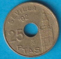 Spanien 25 Pesetas Al-N-Bro 1992 Weltausstellung Sevilla 92  Nr.KM Nr.904 (K249) - 25 Pesetas