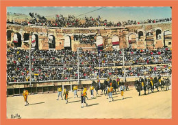 30 - NIMES - Course De Taureaux Aux Arenes De Nimes - Le Paseo Entellée - Autres & Non Classés