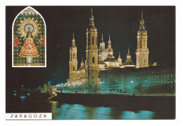 ESPAÑA. ZARAGOZA. Imagen Y Templo De Nuestra Señora De El Pilar. 1968. - Zaragoza