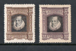 [AU031] Spain 1916 Issued By Parliament 2 MH Stamps - Nuovi