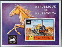 HAUTE VOLTA / YT BF 5AC / LOCOMOTIVE VAPEUR - TRAIN - TRANSPORT - CHEMIN DE FER - FORQUENOT / NEUF ** / MNH - Trains