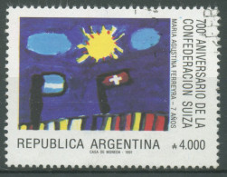 Argentinien 1991 Schweizerische Eidgenossenschaft 2083 Gestempelt - Gebraucht