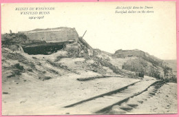 C.P. Westende =  Oorlog 1914-1918  :  Abri  Fortifié  Dans  Les Dunes - Westende