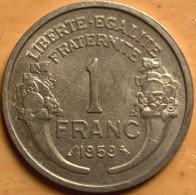 1959 1 Franc Coin - 1 Franc