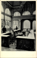 CPA Wiesbaden In Hessen, Innenansicht, Bar, Kellner, Gäste, Kochbrunnen - Other & Unclassified