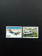 GRÖNLAND MI-NR. 632-633 A POSTFRISCH(MINT) EUROPA 2013 POSTFAHRZEUGE HUNDESCHLITTEN LKW MOTORROLLER - 2013