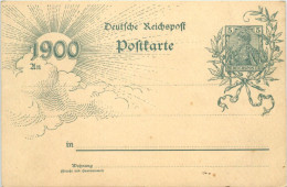 Ganzsache Deutschland 1900 - Other & Unclassified