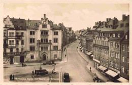 Mittweida Sachsen Markt Mit Rochlitzer Strasse - Mittweida