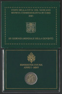 2005 Vaticano Euro 2,00 Giornata Gioventù FDC - BU In Folder - Vatican