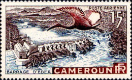 Cameroun Avion N** Yv:43 Mi:303 Barrage D'Edea - Airmail