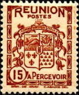 Reunion Taxe N** Yv:18 Mi:18 Armoiries Cuocumque Ferar - Postage Due