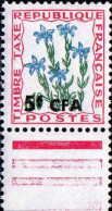 Réunion Taxe N** Yv:49 Mi:51 Gentiane Bord De Feuille - Postage Due