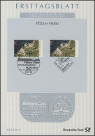 ETB 26/2012 Pfälzer Hütte - Joint Issue Mit Liechtenstein - 2011-…