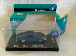 SOLIDO - N° 1803 - ALPINE A110 BERLINETTE 1970 - 1/43e - Solido