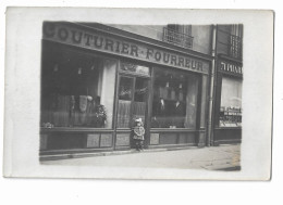 Loire Ou Puy De Dôme  - Carte Photo  Commerce ( Magasin )  Couturier Fourreur DUBOIS GRUZAND - A Identifier - Clermont Ferrand