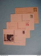Deutsche Bundespost Berlin Lot De 4 Cartes Postales Pré-timbrées (5 Photos) Voir Description - Postkaarten - Ongebruikt