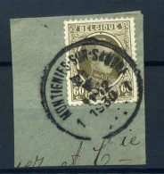 255 Stempel/cachet : Montignies-sur-Sambre, 7 Puntjes, Plat En Letter 1 - 1922-1927 Houyoux