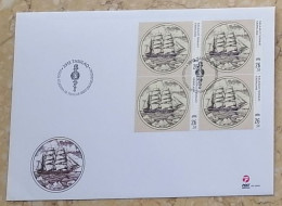 Greenland 2020 Old Banknote FDC - Brieven En Documenten