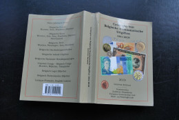 CATALOGUS VAN BELGISCHE NUMISMATISCHE UITGIFTEN 1831 2019 LAURENS AERNOUT NUMISMATICA FRANK EURO MUNTEN BILJETTEN CONGO - Livres & Logiciels